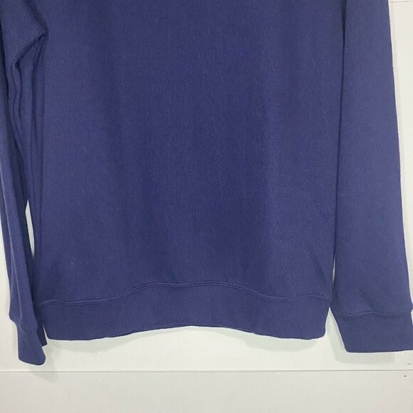 NHL Official Nashville Predators Pullover Mens Small Navy 1/4 Zip Embroidered - Picture 5 of 6